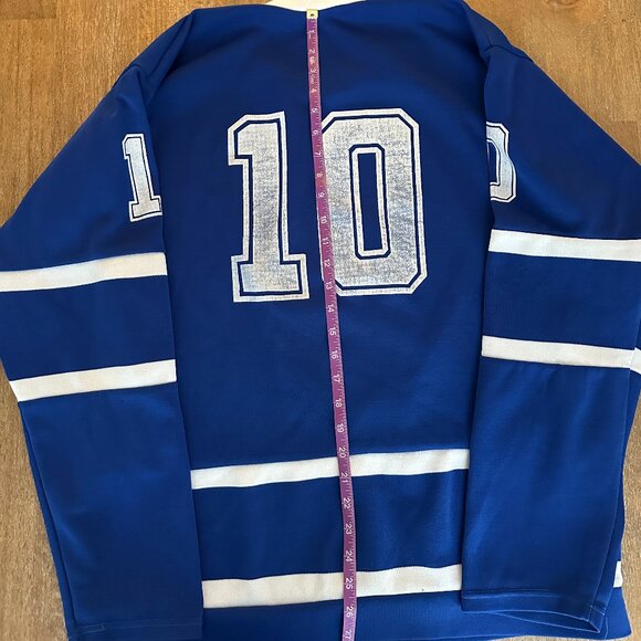 VINTAGE #10 Esa TIKKANEN Team FINLAND Replica TOPKNIT Jersey, Size Men's L - Picture 4 of 7